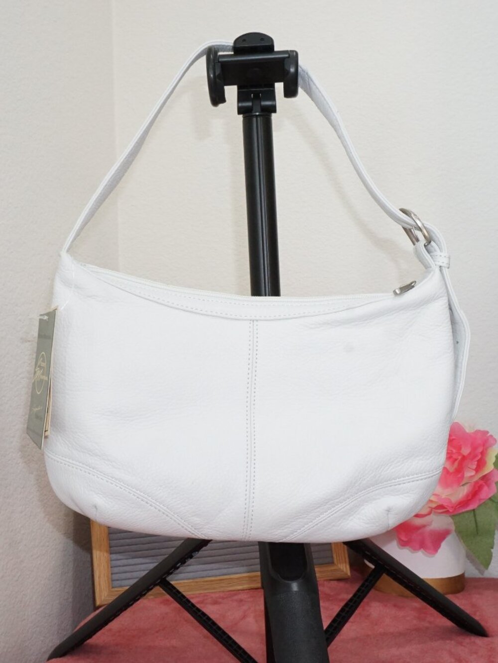 🔹️FINAL SALE🔹️ Stone mountain Genuine Leather Handbag
